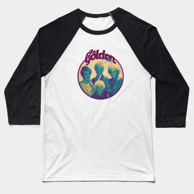 The Golden Girls Vintage V.01 Baseball T-Shirt by Aspita